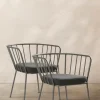 Store ANTIBES Käsinojalliset Tuolit, 2/pakk. Puutarhatuolit & Puutarhajakkarat|Ulkokalusteet