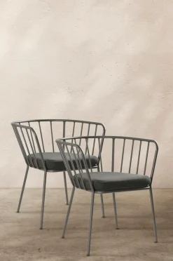 Store ANTIBES Käsinojalliset Tuolit, 2/pakk. Puutarhatuolit & Puutarhajakkarat|Ulkokalusteet