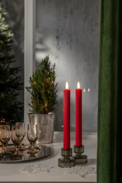 Outlet Antiikkikynttilät LED Flamme Stripe, 2/pakk. Kynttilät|Jouluvalot
