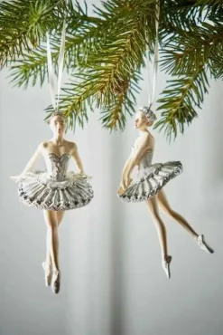 Fashion BALLROOM-joulukuusenkoristeet, 2 Kpl Joulukoristeet