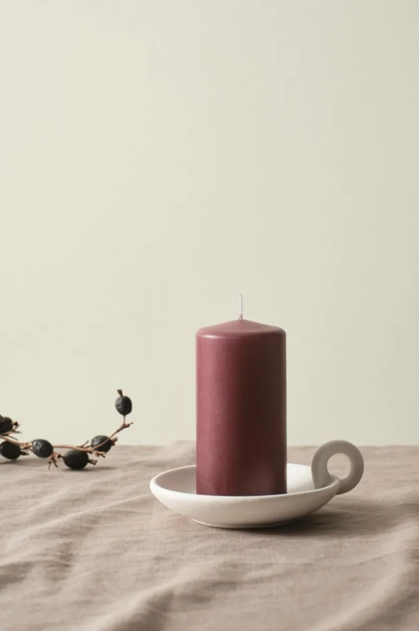Store BECKY MATT Pöytäkynttilä - Korkeus 12 Cm Kynttilät|Joulukoristeet