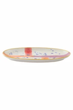 Cheap BLUE Lautanen 43.5x27 Cm Lautaset