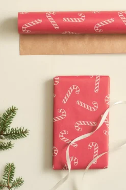 Shop CANDY CANES -lahjapaperi Lahjapaperit & Lahjanauhat|Joulukoristeet