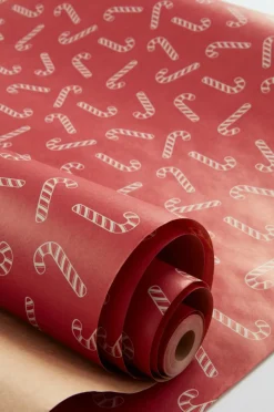 Shop CANDY CANES -lahjapaperi Lahjapaperit & Lahjanauhat|Joulukoristeet