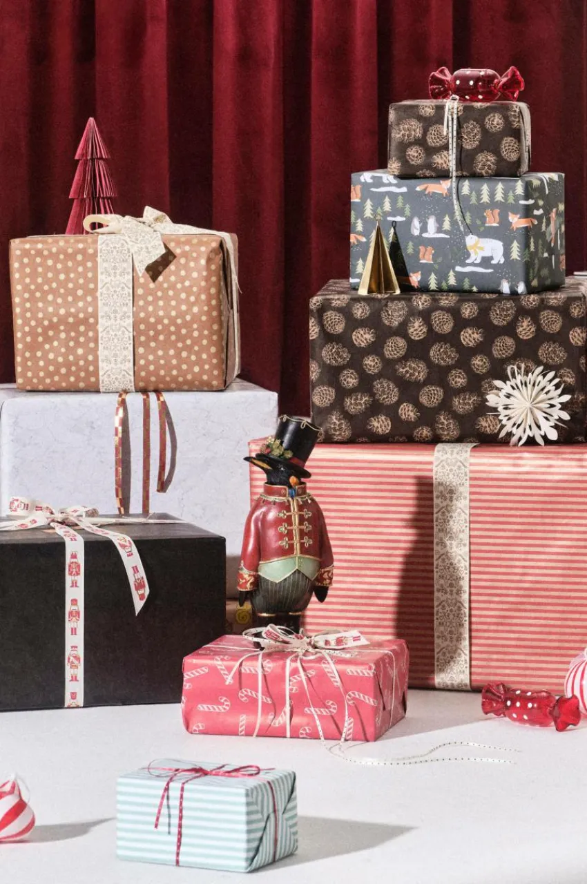 Shop CANDY CANES -lahjapaperi Lahjapaperit & Lahjanauhat|Joulukoristeet