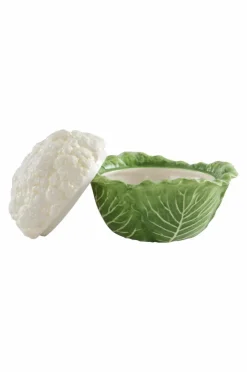 Cheap CAULIFLOWER Kulho Ja Kansi Tarjottimet & Tarjoiluvadit