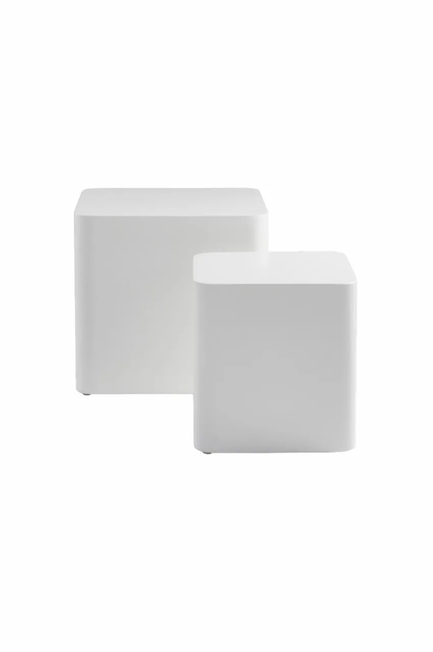 Best CUBO Sivupöydät 30x30 Cm, 40x40 Cm, 2/pakk. Pöydät