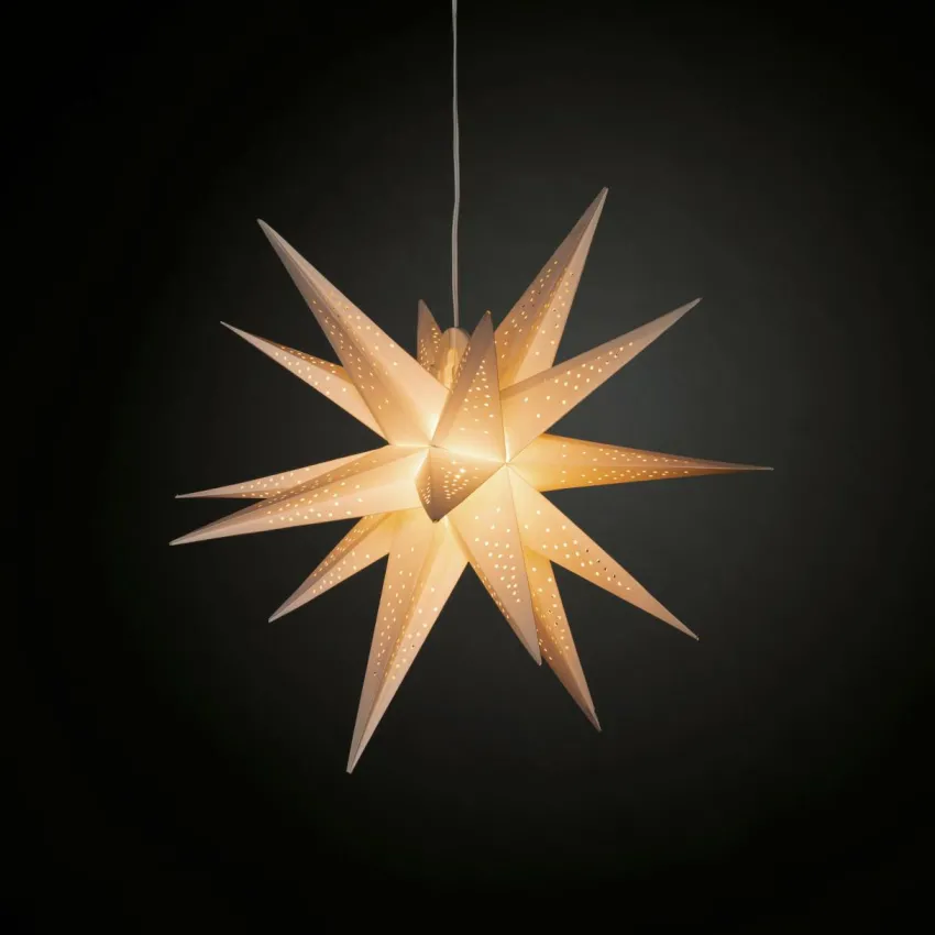 Hot 3-D Paperitähti LED, Korkeus 60 Cm Jouluvalot