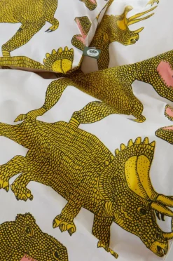 Flash Sale DINO BABY Pussilakanasetti Vaunuihin/kehtoon - Ekologinen Lasten Vuodevaatteet