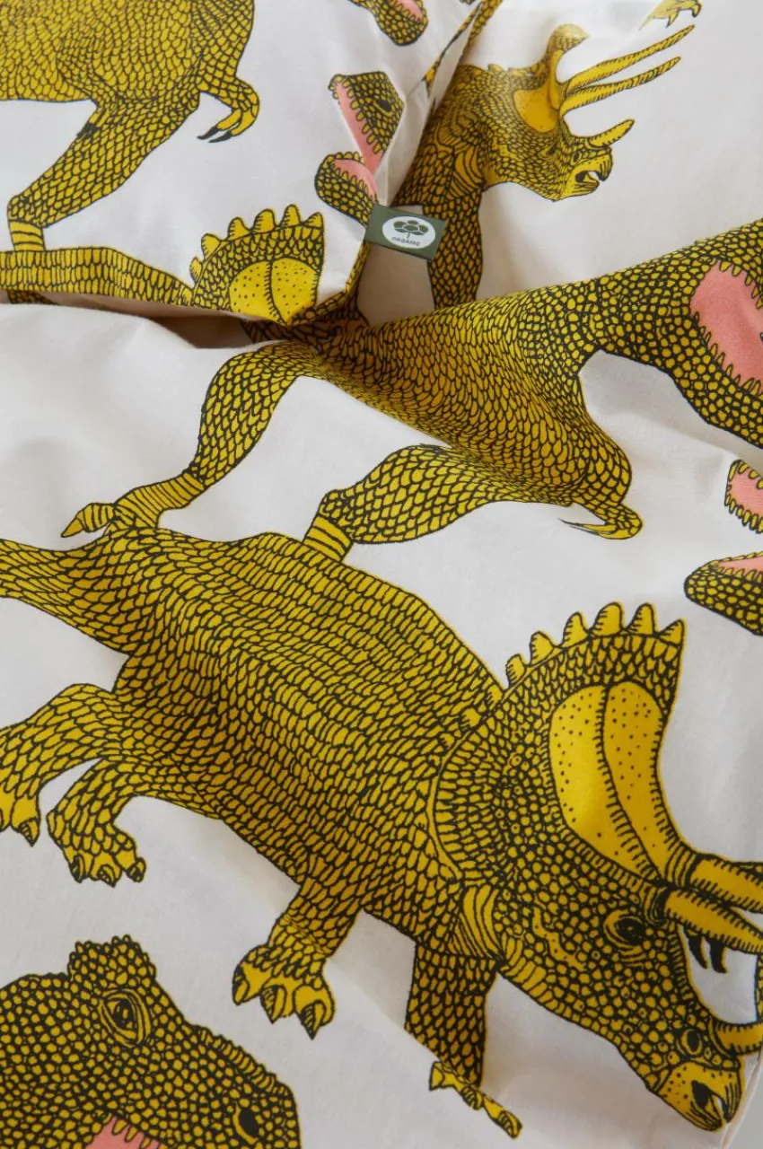 Flash Sale DINO BABY Pussilakanasetti Vaunuihin/kehtoon - Ekologinen Lasten Vuodevaatteet