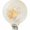 Flash Sale Filamenttikoristelamppu LED, Himmennettävä Pallolamppu, E27, 4 W, ø 95 Mm, Meripihka Valonlähteet