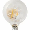 Hot Filamenttikoristelamppu LED, Himmennettävä Pallolamppu, E27, 4 W, ø 95 Mm, Meripihka Valonlähteet