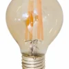 Flash Sale Filamenttikoristelamppu LED, Himmennettävä, E27, 4 W, Ø 60 Mm, Meripihka Valonlähteet