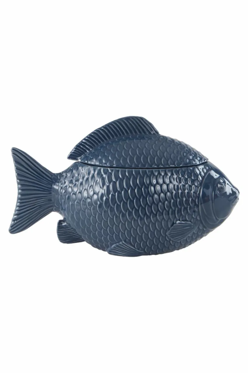 Cheap FISH Koristekulho Kannen Kanssa Koriste-Esineet