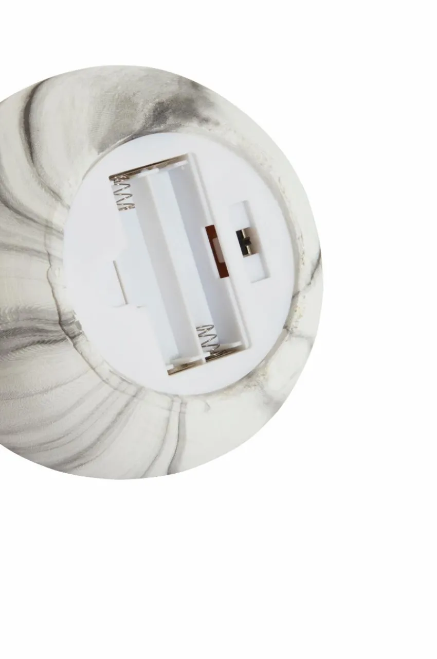 Online FLAMME MARBLE Pöytäkynttilä LED, 12 Cm Kynttilät