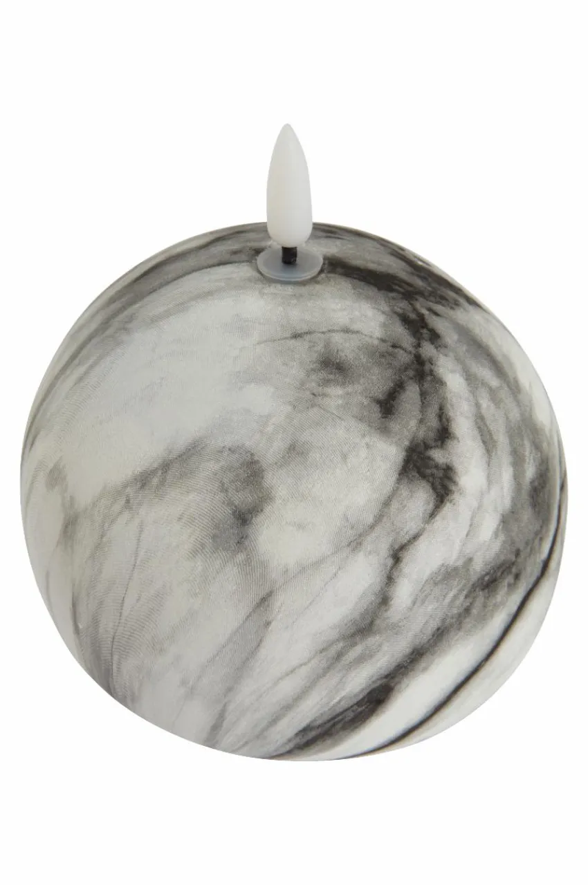 Online FLAMME MARBLE Pöytäkynttilä LED, 12 Cm Kynttilät