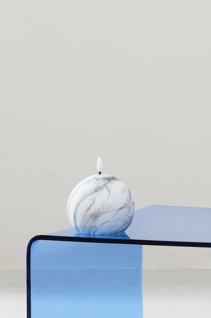 Online FLAMME MARBLE Pöytäkynttilä LED, 12 Cm Kynttilät