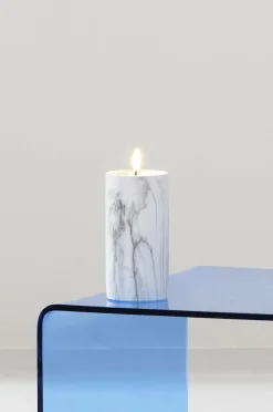 Best FLAMME MARBLE Pöytäkynttilä LED, 17,5 Cm Kynttilät