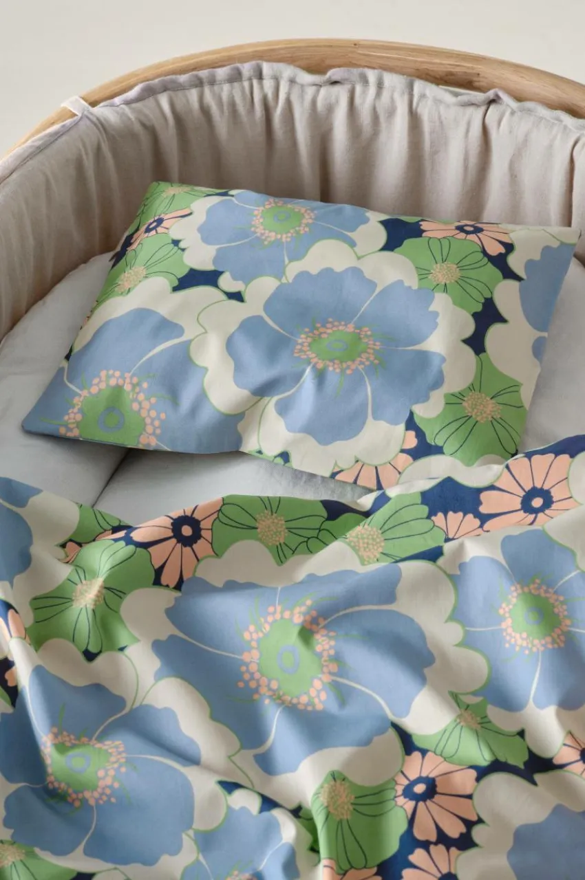Best Sale FRIDA BABY Pussilakanasetti Vaunu/teline Orgaaninen Lasten Vuodevaatteet