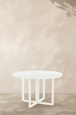 Flash Sale GIBRALTAR Ruokapöytä, ø 120 Cm Puutarhapöydät|Ulkokalusteet