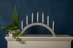 Store GILLIAN Adventtikynttelikkö Korkeus 40 Cm Jouluvalot
