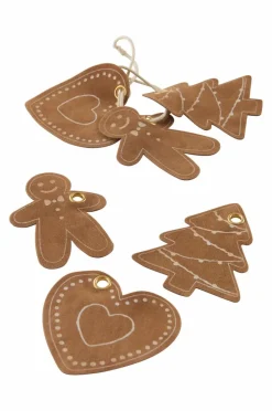 Shop GINGERBREAD Lappu 6-pakkauksella Joulukoristeet