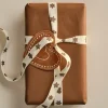 Fashion GINGERBREAD Nauha Lahjapaperit & Lahjanauhat
