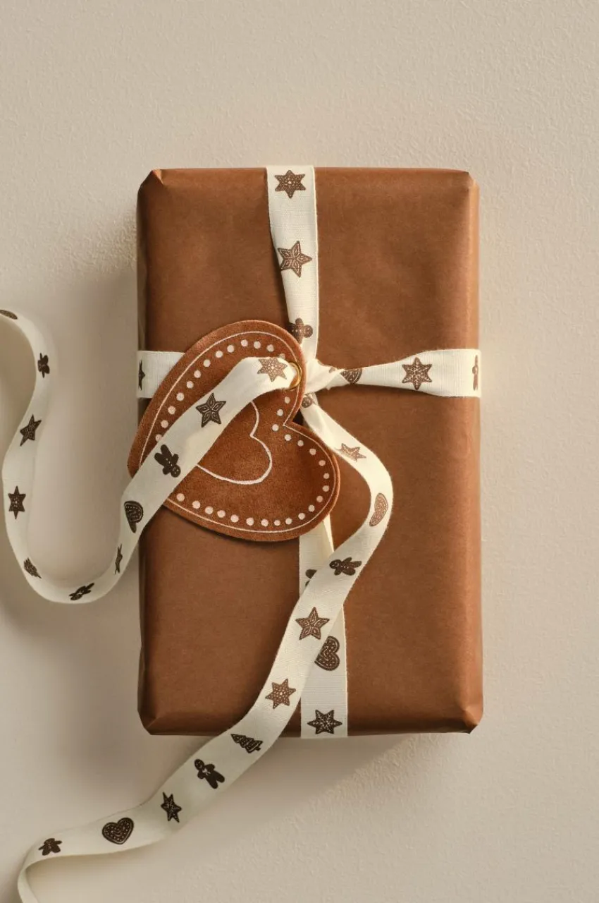 Fashion GINGERBREAD Nauha Lahjapaperit & Lahjanauhat