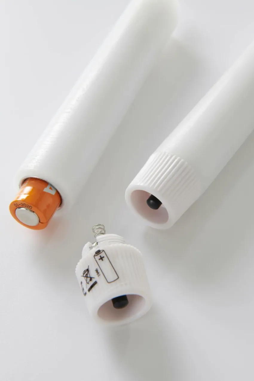 Fashion HALVAR Kruunukynttilät LED, 2/pakk. Kynttilät|Joulukoristeet