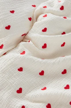 Cheap HEARTS BABY Pussilakanasetti Vaunuihin/kehtoon - Ekologinen Lasten Vuodevaatteet
