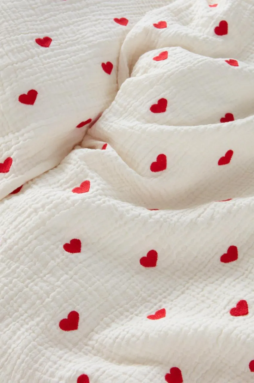 Cheap HEARTS BABY Pussilakanasetti Vaunuihin/kehtoon - Ekologinen Lasten Vuodevaatteet