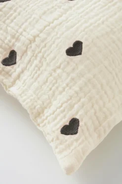 Hot HEARTS BABY Tyynyliina 35x28 Cm - Ekologinen Lasten Vuodevaatteet
