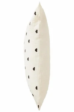 Best Sale HEARTS MINI Tyynyliina 55x35 Cm - Ekologinen Lasten Vuodevaatteet