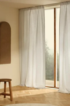 Outlet HEDDIE Monitoimiverhot, 2/pakk. Pellavaverhot|Monitoimiverhot