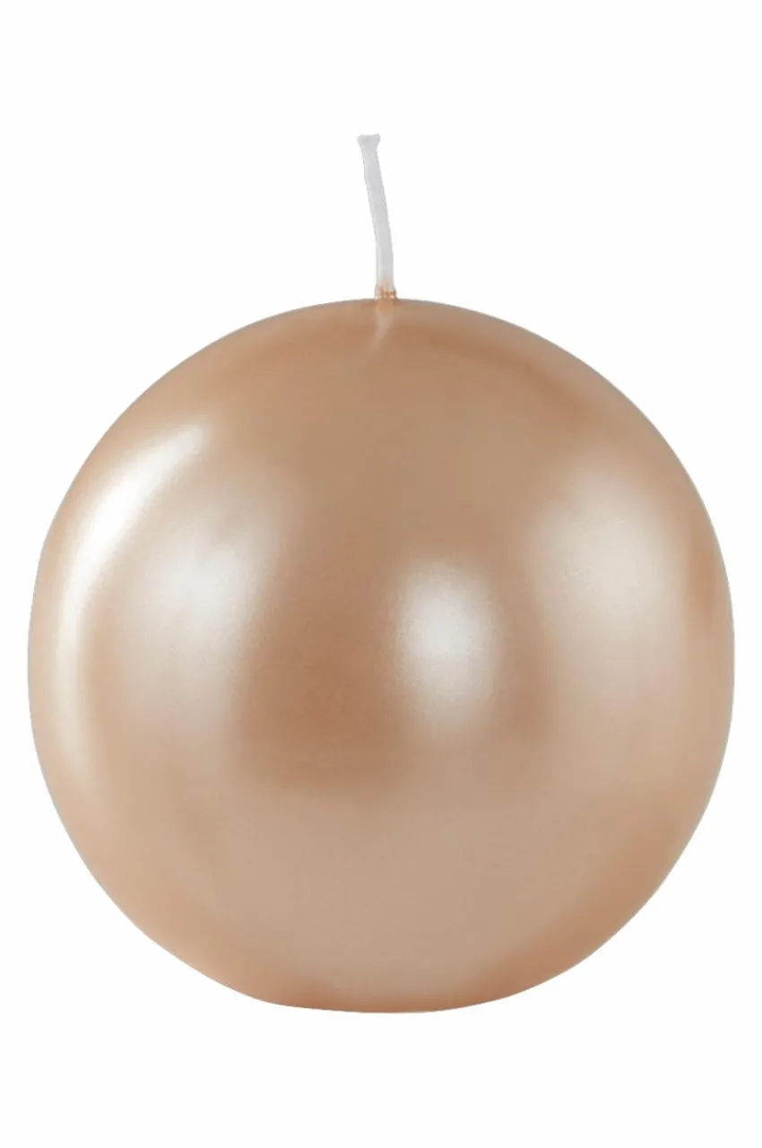 Store HILTON METALLIC Pallokynttilä ø 10 Cm Kynttilät|Joulukoristeet
