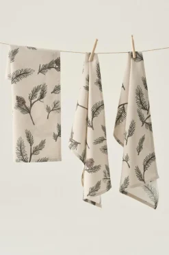 Store HOLLY Keittiöpyyhkeet, 3/pakk. Keittiöpyyhkeet|Joulukattaus