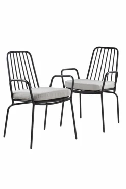 Sale IMPERIA Tuolit, 2/pakk. Puutarhatuolit & Puutarhajakkarat|Ulkokalusteet