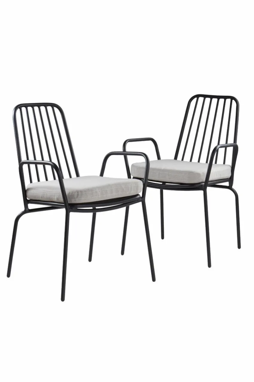 Sale IMPERIA Tuolit, 2/pakk. Puutarhatuolit & Puutarhajakkarat|Ulkokalusteet
