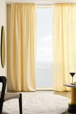 Outlet KIT Pellavaverho 2 Kpl Pakkaus Pellavaverhot|Monitoimiverhot