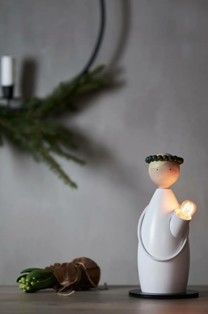 Store Kynttilänjalka Lucia Classic, Korkeus 24 Cm Jouluvalot