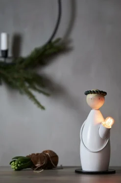 Store Kynttilänjalka Lucia Classic, Korkeus 24 Cm Jouluvalot