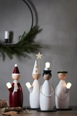 Store Kynttilänjalka Lucia Classic, Korkeus 24 Cm Jouluvalot