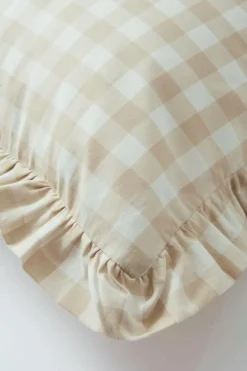 Best Sale LAUREN FRILL Tyynynpäällinen Röyhelöinen Orgaaninen 90x50 Cm Tyynyliinat