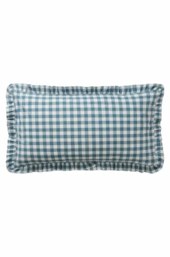 Outlet LAUREN FRILL Tyynynpäällinen Röyhelöinen Orgaaninen 90x50 Cm Tyynyliinat