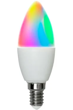 Cheap LED-lamppu E14 C37 Smart Bulb Valonlähteet