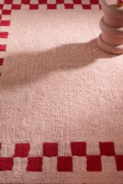 Outlet MAPLE Neliömäinen Nukkainen Matto 250x250 Cm Puuvillamatot & Räsymatot