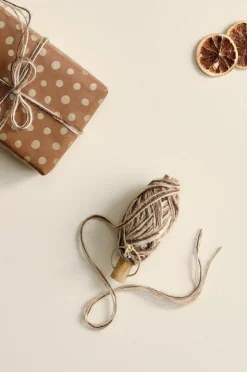 Best MELWIN Juuttinaru Lahjapaperit & Lahjanauhat|Joulukoristeet