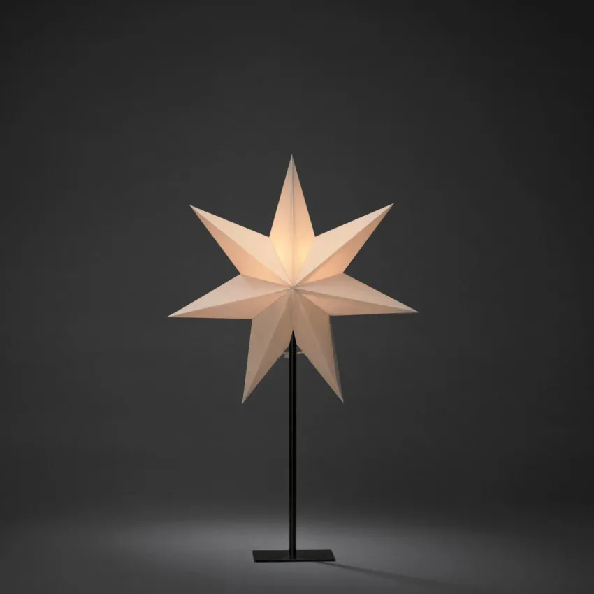 Shop Metallijalkainen Paperitähti, Korkeus 65 Cm Jouluvalot