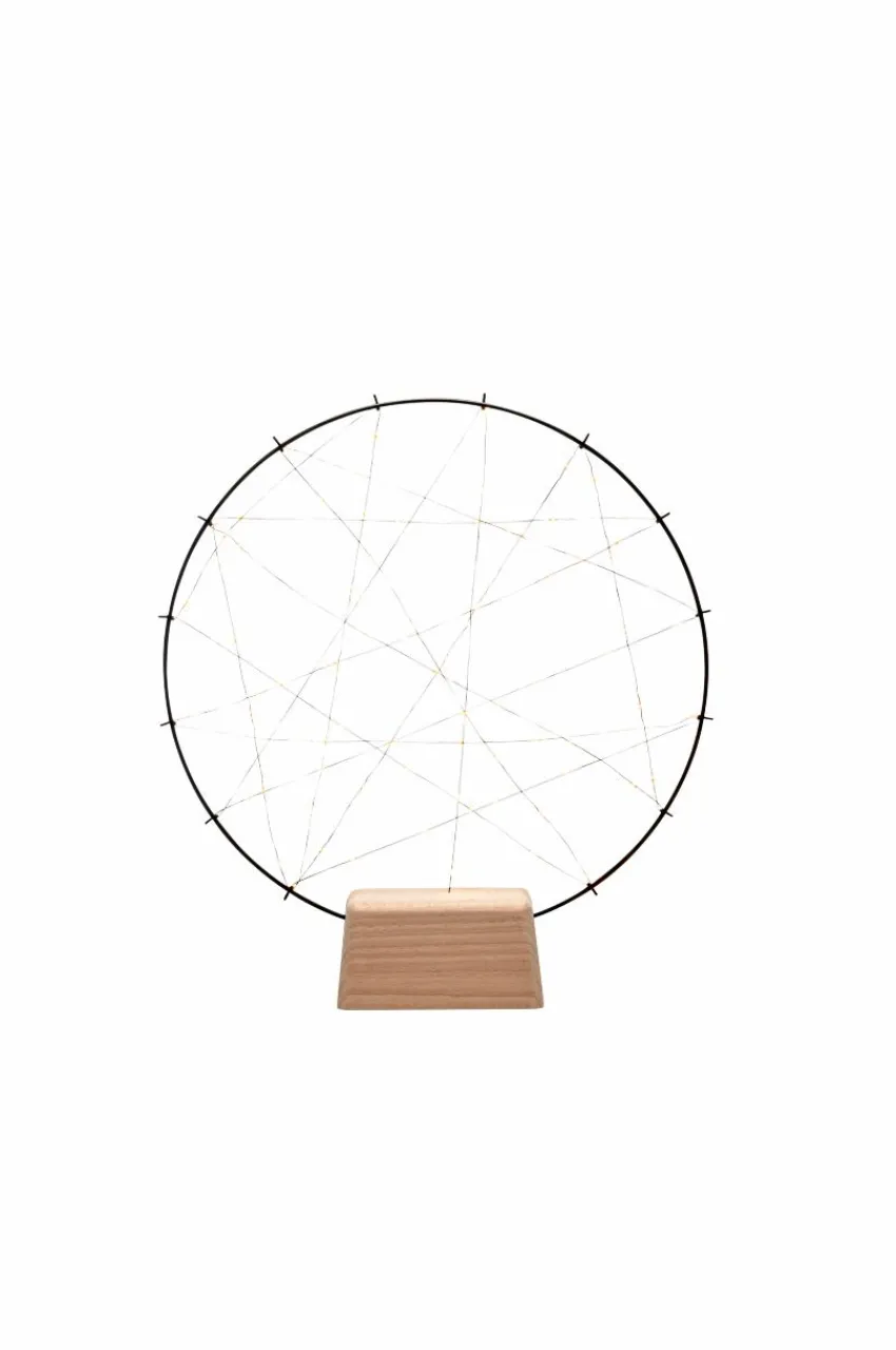 Shop Metallikoriste Pyöreä, 100 LED 39,5 Cm Jouluvalot