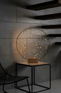 Online Metallikoriste Pyöreä, 160 LED 64 Cm Jouluvalot